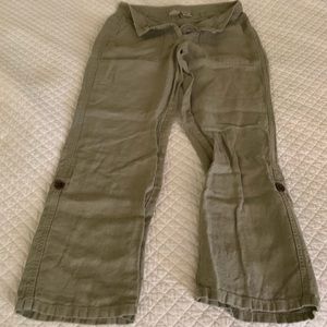 L.L.Bean linen pants